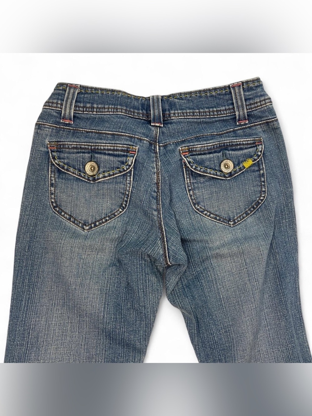 Lee Blue Jeans with colorful stitching Size 4M